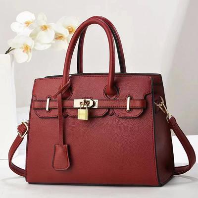 Atmosphärische Textur Handtasche Damen einfarbiges Gepäck diagonale Umhängetasche Damenmode Messenger Handtasche