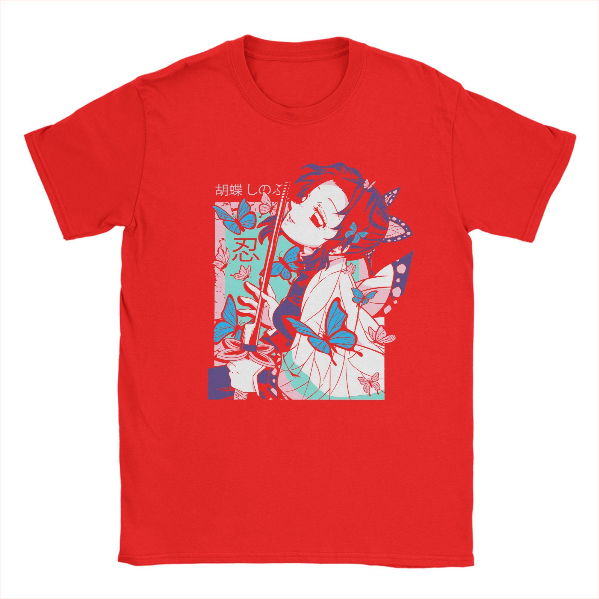 

Kocho Shinobu Demons Slayers T Shirts Unisex 100 Cotton Funny TShirts O Neck Tee Shirt Short Sleeve Clothes Gift S