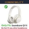 1 Pair Earpads Earphone Cover Earmuffs Comfortable Ear Cushions Ear Pad for Q11i Headphone
