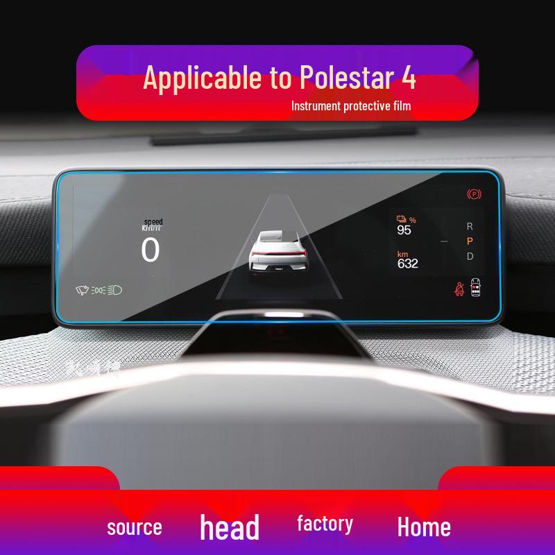 Polestar 1 & 2 Navigation Screen Protector Film & Center Console Sticker