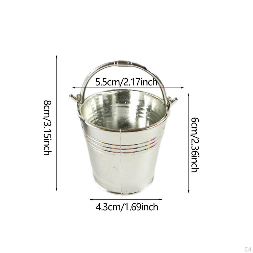 20 Pieces Small Candy Buckets Snack Party Favors Birthday Decor Fashion Portable Trinkets