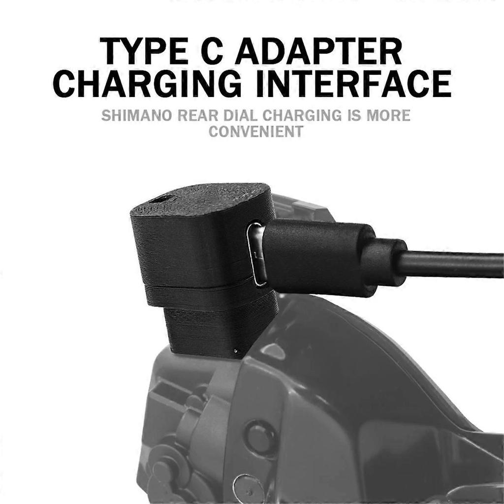 Tragbarer Di2 Ladegerät Adapter 4-Pin auf Typ-C für EW-EC300 R9270 9250 8170 7170 12Speed Di2 Elektro