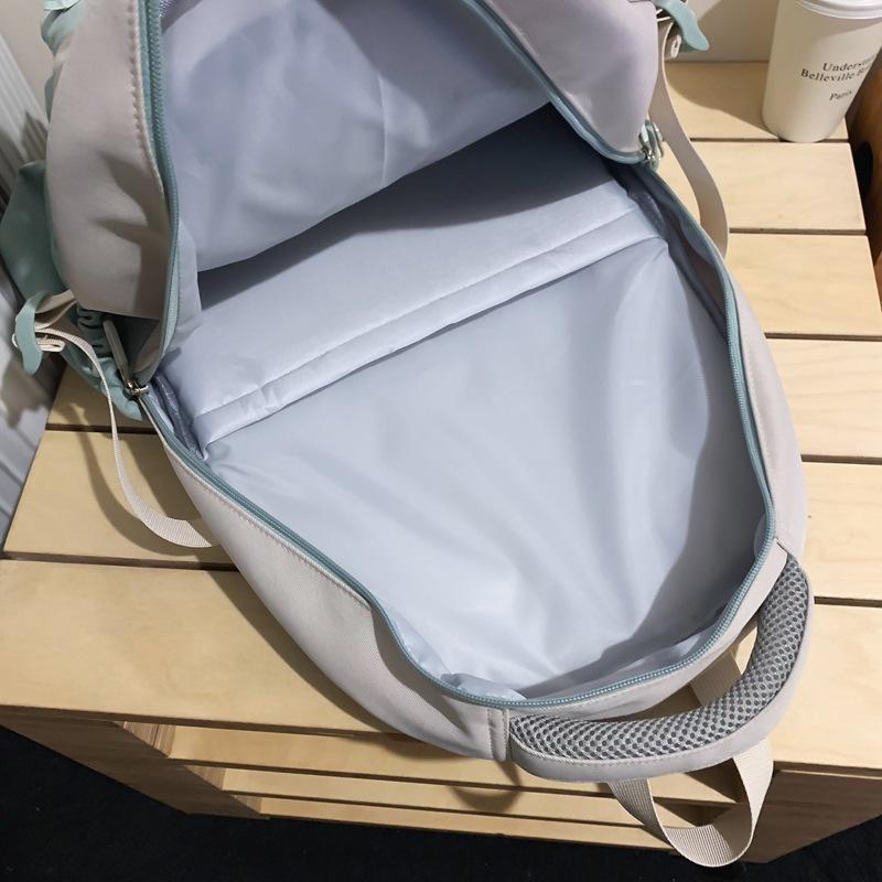 Large-capacity College Style Backpack Simple Casual Sports Korean Couple Backpack