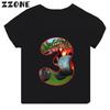 Blaze And The Monster Machines Cartoon Boys Clothes 1 2 3 4 5 6 7 8 9 Years Birthday Number Bow Kids T Shirt Baby Girls TShirts