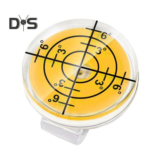 1/4-teiliger Golf-Level-Hut-Clip-Marker, leichter Golfball-Marker-Cap-Clip mit farbenfrohem Design, leicht zu tragendes Golf-Hut-Zubehör