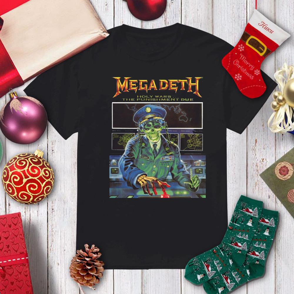 Редкая музыкальная футболка Megadeth RUST IN PEACE Подарок семье S-234XL футболка D1141 Унисекс футболка XXXXL
