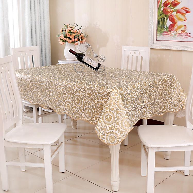 Table Cloth Oil-Proof Peva Multi-Color Round Table Cloth Tea Table Cloth Cushion Cloth Table Cloth