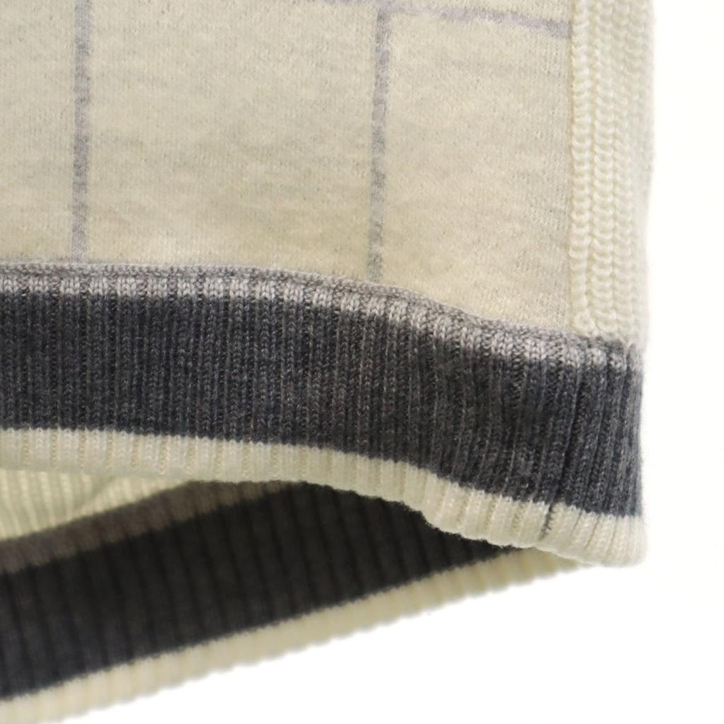 LANVIN SPORT Langarm Nylon Switching Strick 38 Gurege Damen Gebraucht