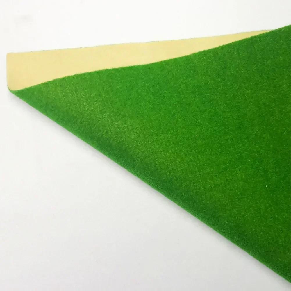 Artificial Turf Landscape Grass Mat For Model Train Not Adhesive Scenery Layout Lawn Diorama Accessories 25X25cm