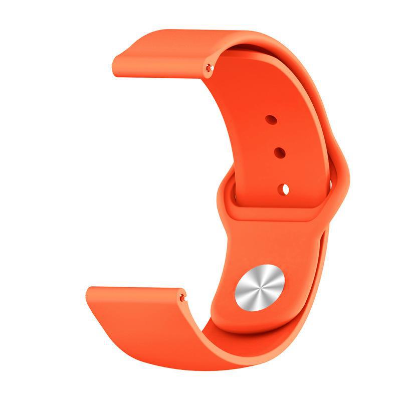 Compatible with Huami Amazfit GTS Youth Edition: Bip 20mm Reversible Buckle Fashion Silicone Strap