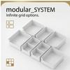 Stackable Plastic Storage Box Multi-size Drawer Desktop Cabinet Organizer for Cosmetics Snacks Home Space Saving Tidy Holder