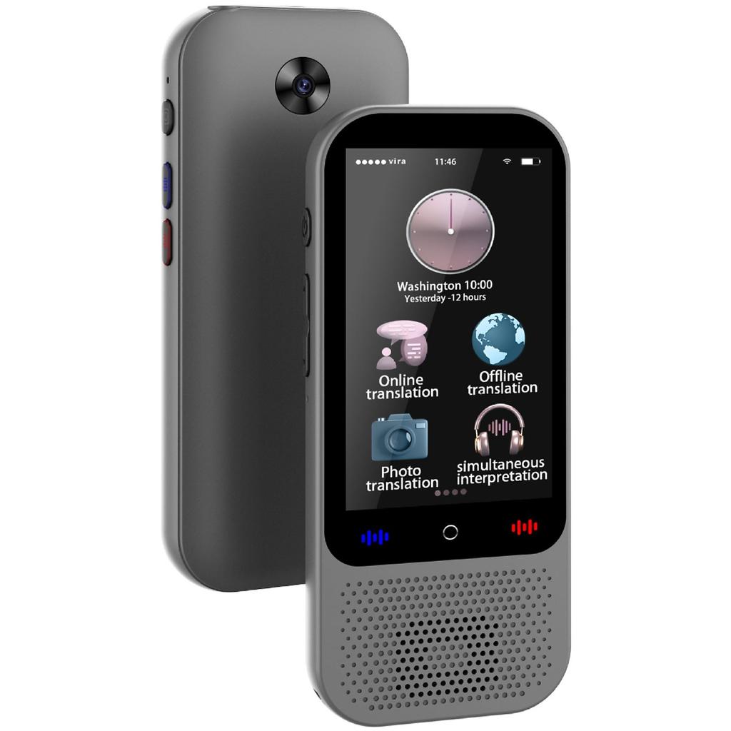 New Translator Multi-language Translation Machine for Overseas Travel and Conference Accurate Offline Translation and Simultaneous Interpretation