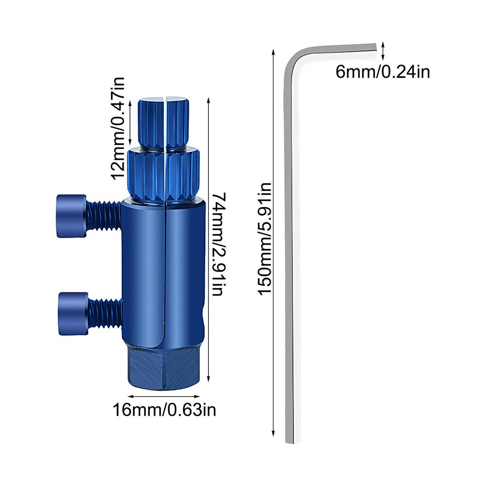 

Broken Pipe Extractor Tool Damaged Bolt Screw Extractor Set Versatile Tap Angle Valve Broken Wire Remover Household Repair Tool синий