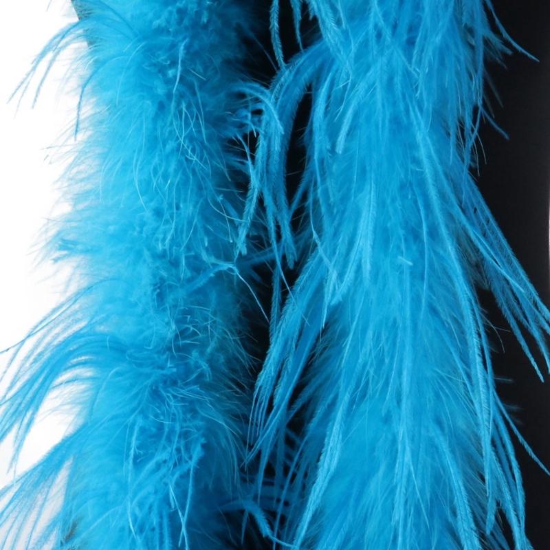 Stylish Ostriches Plumage Neck Wrap For Outfits And Home Decoration