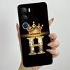 Pro Vivo Y19s 4G Pouzdro Koruna Počáteční Písmeno Měkký Silikonový Ochranný Zadní Kryt Pro Vivo V2419 Coque pro VivoY19S Y 19 s Fundas