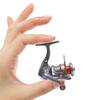 Mini Spinning Fishing Reel 6KG Max Drag Power Metal Coil for Winter Ice Lure Saltwater Freshwater Small Outdoor Fishing Wheel 260319