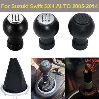 Auto Hand Speed ​​knoflík řadicí páky Gaitor pouzdro pro Suzuki Swift SX4 ALTO 2005 2006 2007 2008 2009 2010 2011 2012 2013 2014