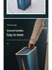 Luxury High-Style Trash Can with Lid for Bathroom, Kitchen, and Bedroom