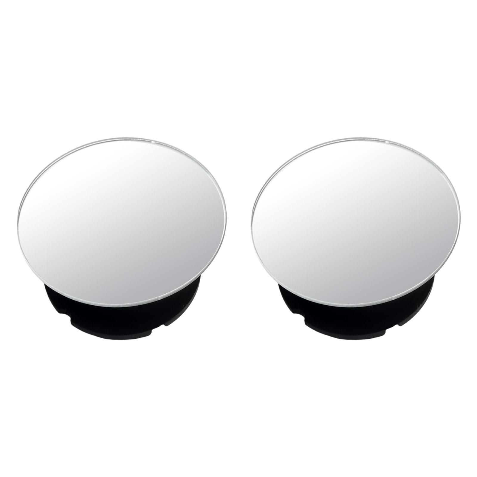 Car Rearview Mirror Blind Spot Mirror Wide Angle Convex Mirror (2 Pack)