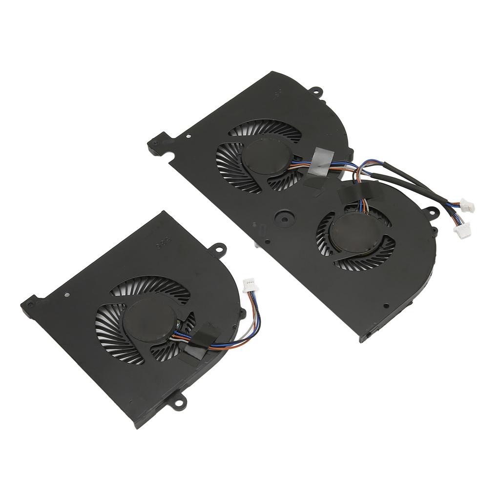CPU GPU Fan Replacement for MSI GS75 P75 MS 17G1 MS 17G2 BS5005HS U3I BS5005HS U3J DC 5V 0.5A 4 Pin Laptop Cooling Fan