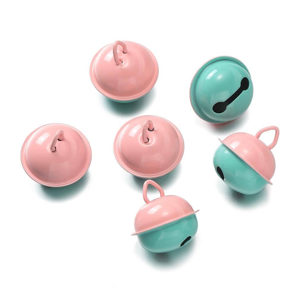 5pcs/lot Metal Bells Jingle Bell Loose Beads for Home Christmas-Tree Decoration Crafts DIY Handmade Earrings Pendants Accessorie