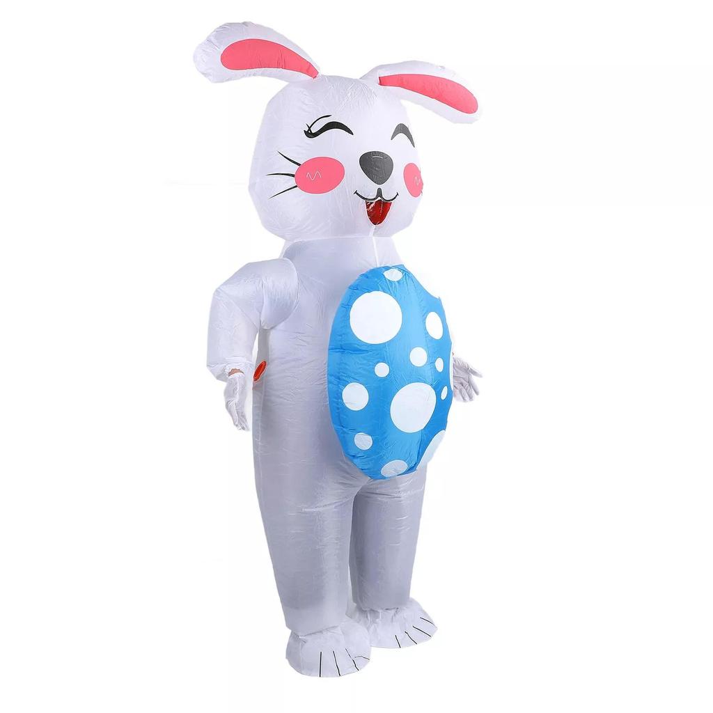 Easter Egg Bunny Inflatable Costume, Adults