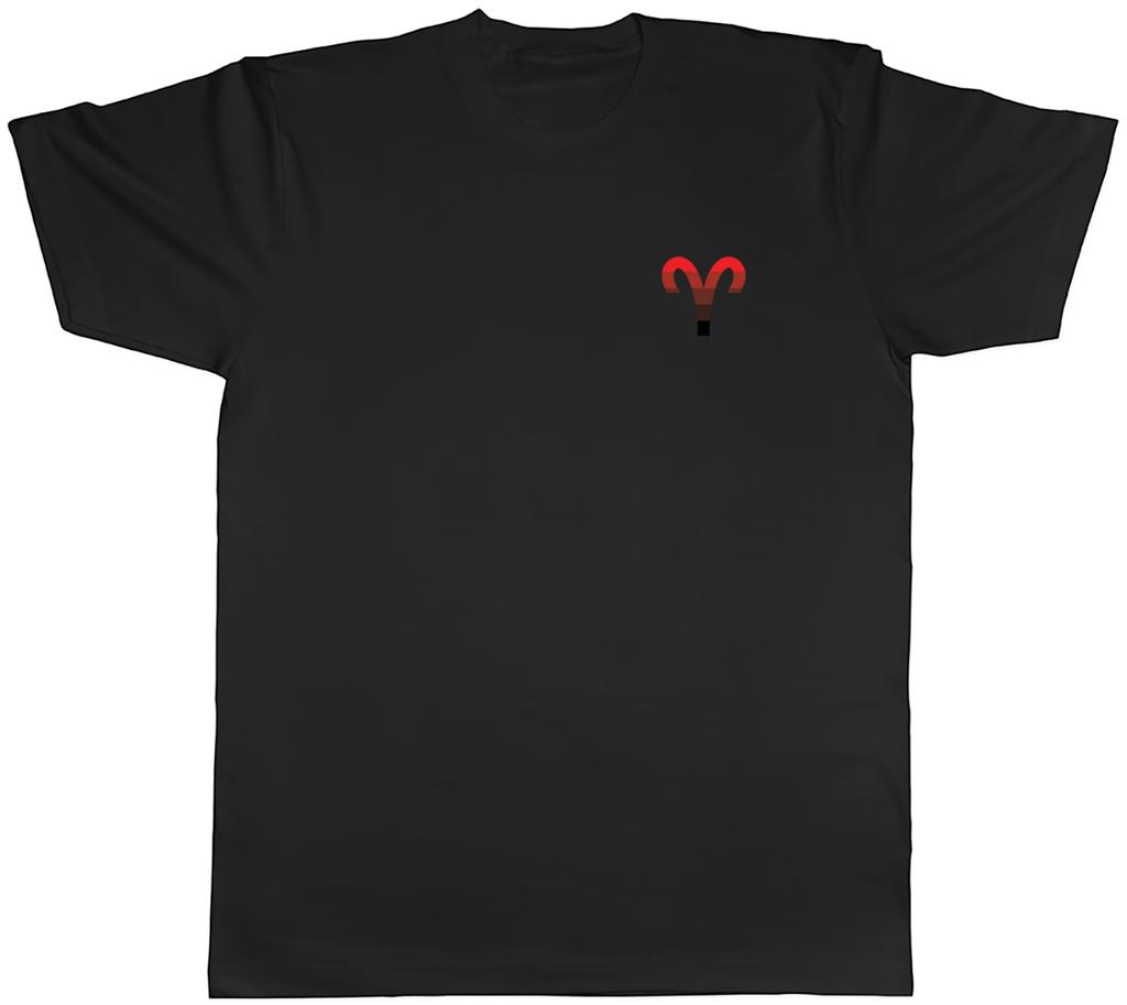 Pocket Design Zodiac Aries Mens Unisex TShirt Tee Gift