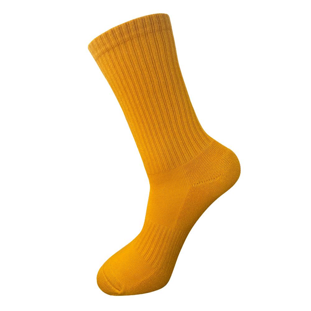Unisex High Elastic Ribbed Slouch Socks - Warm, Thick Cotton Sports Socks
