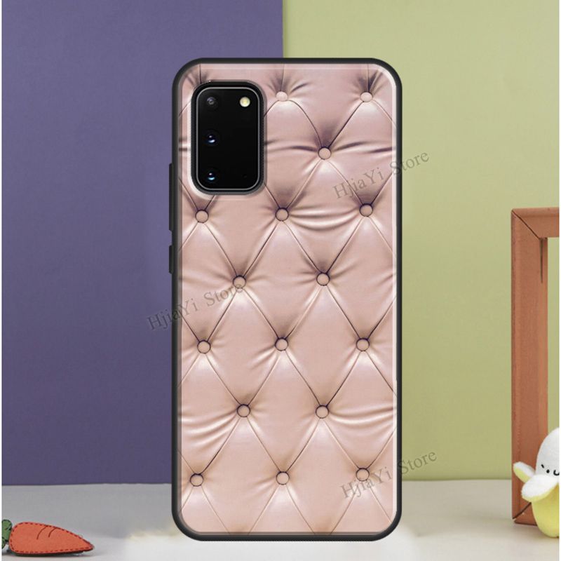 Quilted Texture Sofa Pattern Case For Samsung Galaxy S20 FE S21 S22 Ultra S8 S9 S10 e Note 10 Plus Note 20 Ultra Cover