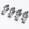 NewThree Needle Five Thread Roller Foot Press Sewing Machine Parts Left Blade Fk571 Presser Foot Thin Universal Sewing Accessory