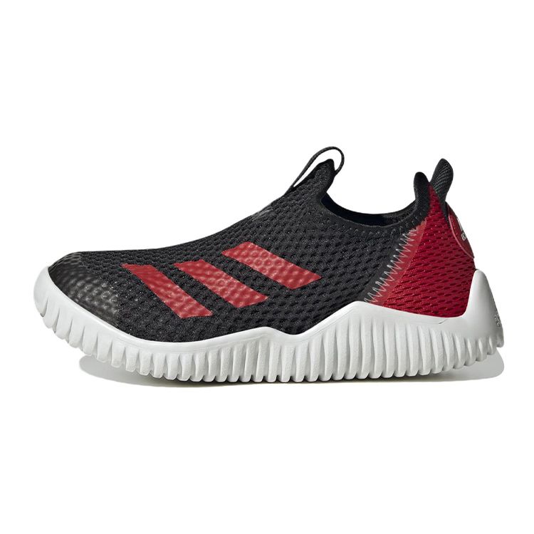 Adidas Rapidazen 2 Low Top Kids Training Shoes Kids Training Shoes Black Red HP5906
