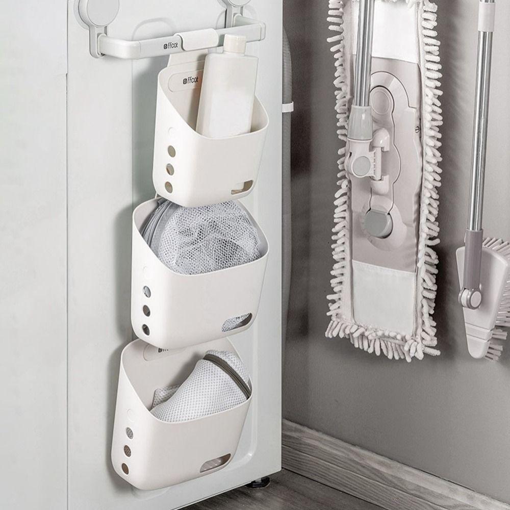 Sorting Storage Storage Rack Plastic Bathroom Storage Organizer Hanging Storage Basket  Home