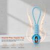Pet Tooth Cleaning Chewing Food Leak Ball Interactive Tug Dog Rope Toy