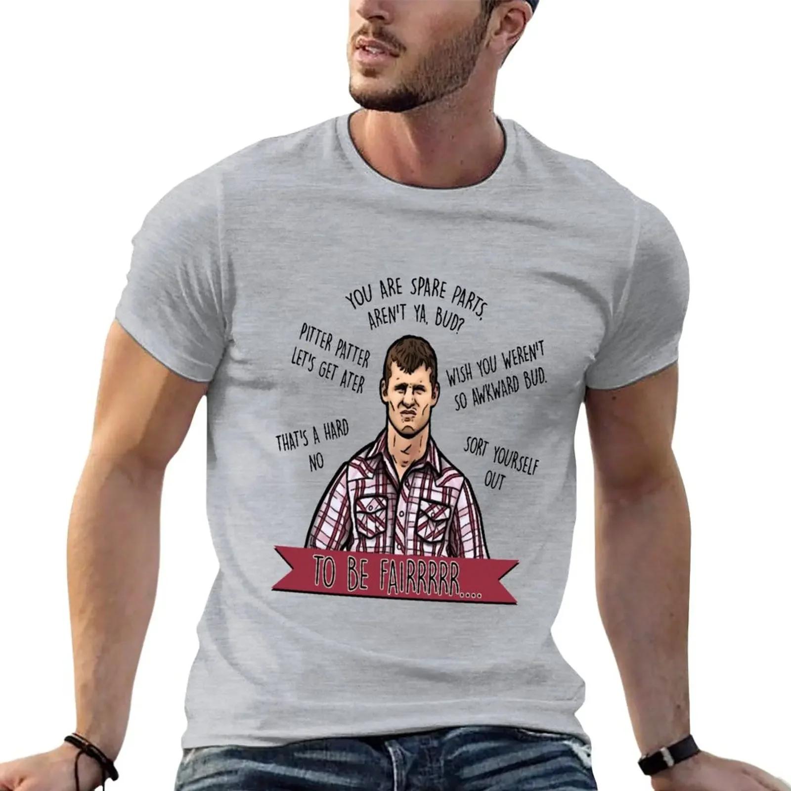 Stewart Letterkenny You Are Spare Parts Bud White t shirt TShirt customizeds mens graphic tshirts funny S