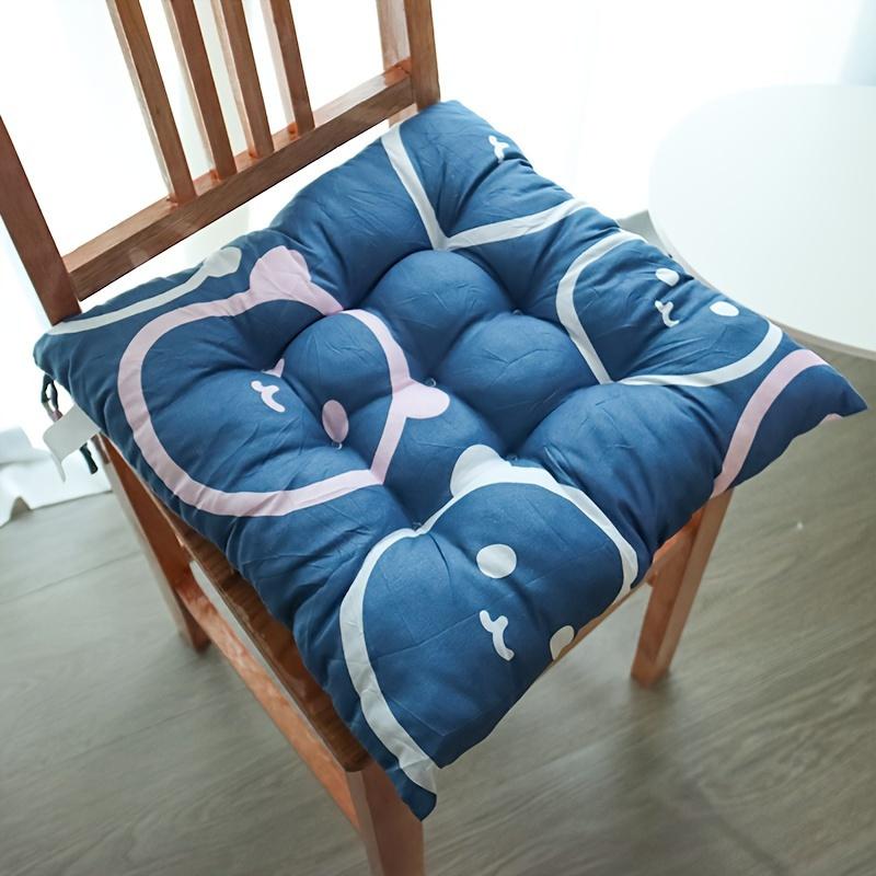 Soft Breathable Modern Solid Color Chair Cushions,Multifunctional Square Seat Pads, Suitable for Office, Home and Dining Comfort