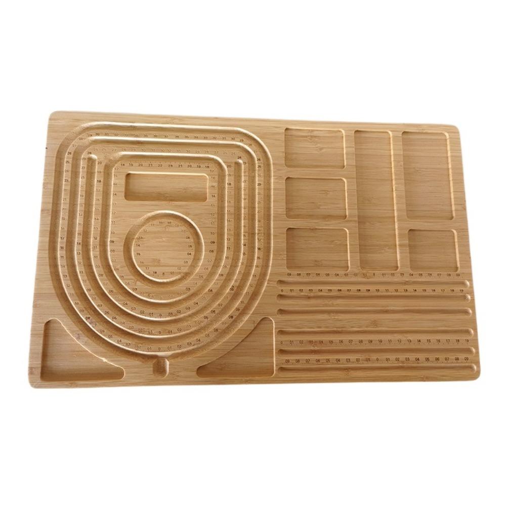 Wooden Beading Mats Trays Fashion Jewelry Making Tray Funny Bracelet Beading Boards Home
