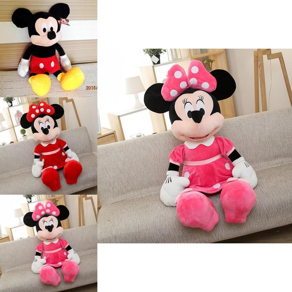 Versatile Mickey Or Minnie Mouse Plush Toy Doll Crafted With Soft Comfortable Materials For All Ages