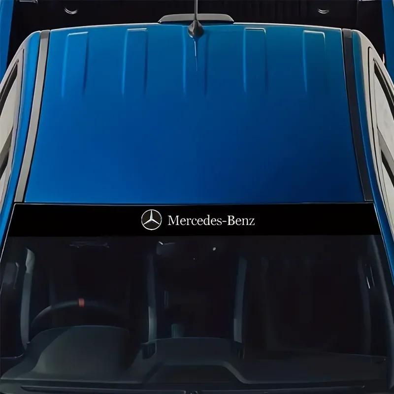 Samolepka na stínění auta 3D personalizovaná samolepka na přední sklo pro Mercedes Benz třídy B R G GLK GLA C200 E200 E300 C200L S400