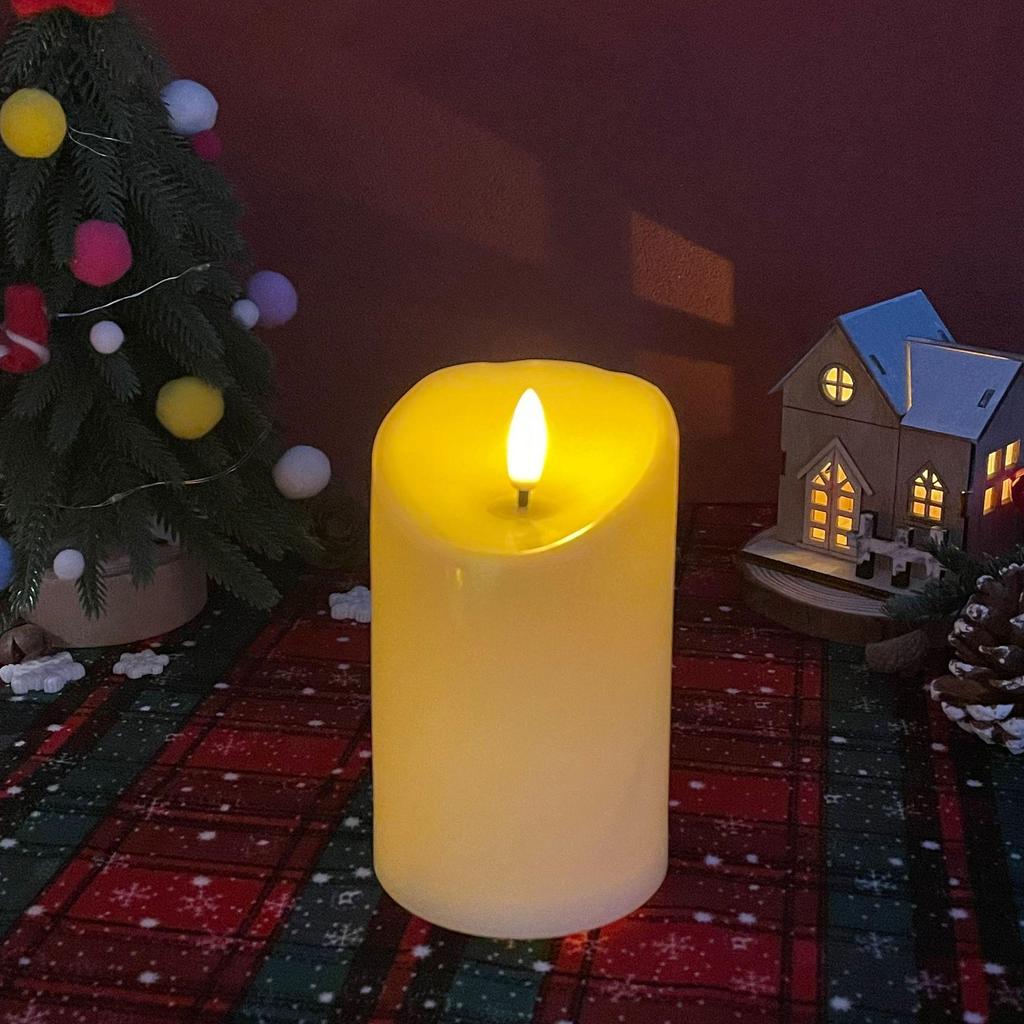USB Rechargeable LED Candle Lamp with Remote Control for Weddings, Concerts, and Restaurants