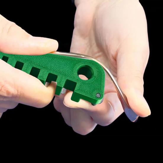 Eyeglass Curvature Adjuster Glasses Frame Bender for Precise Temple Arm Adjustment Protects Frames Prevents Slipping DIY