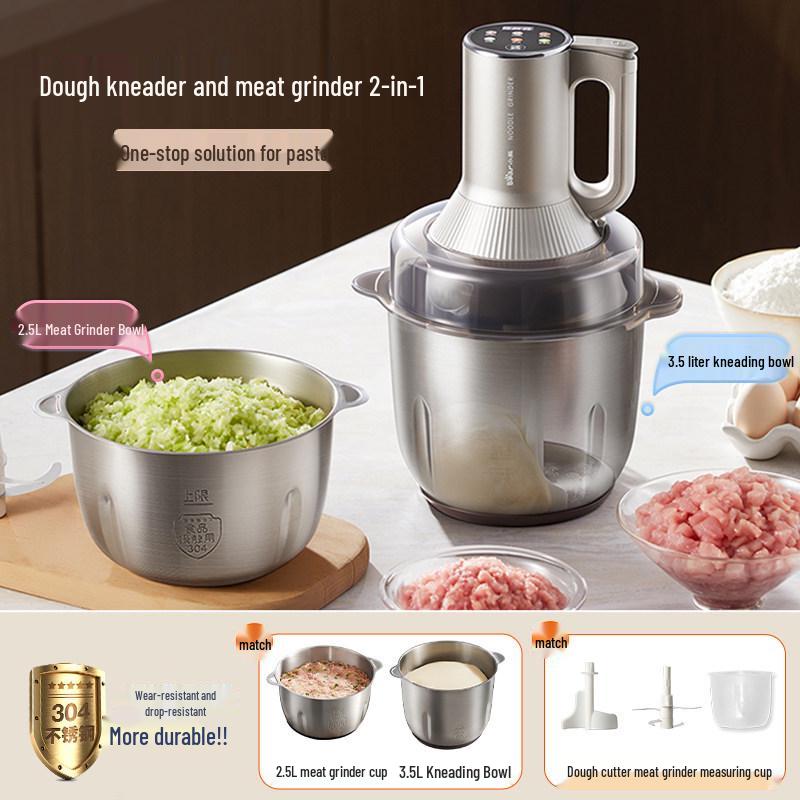 Little Bear Electric Multi-functional Meat and Garlic Grinder