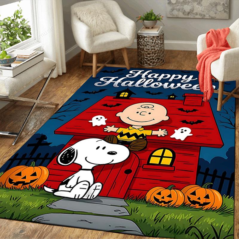 1Pc Nightmare Before Christmas Rug Office Carpet Indoor Outdoor Doormat Nonslip Soft And Comfortable Living Room Christmas Halloween Gift D91892