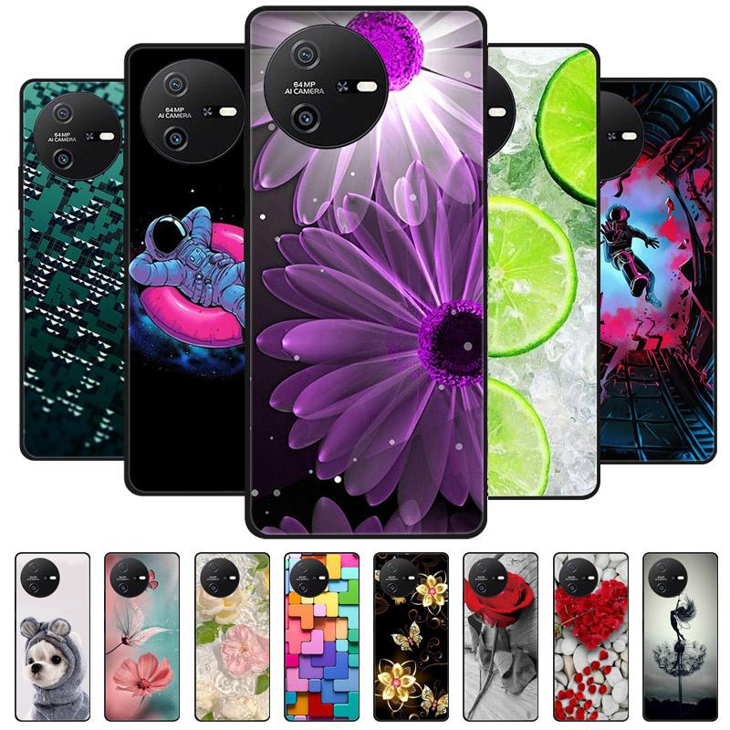For Oscal Tiger 12 Case Tiger12 Black Cover Lion Wolf Silicone Soft Back Cases For Oscal Tiger 12 Phone Case Protective Shell
