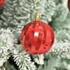 12Pcs/Set Creative Christmas Ball 6CM Xmas Ornament Ball Durable Xmas Baubles  Storefront