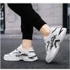 Fashion Men's Sneakers Fashion Breathable Mesh Running Shoes Autumn Platform Casual Vulcanize Shoes Heightening Shoes Tenis Masculino