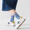 HAYAHARU Cute Stylish Soft Cotton Crew Length Baby Colorful Sneaker Socks for Boys and Perfect for and School and Kindergarten Kids' Socks, 10-Pair