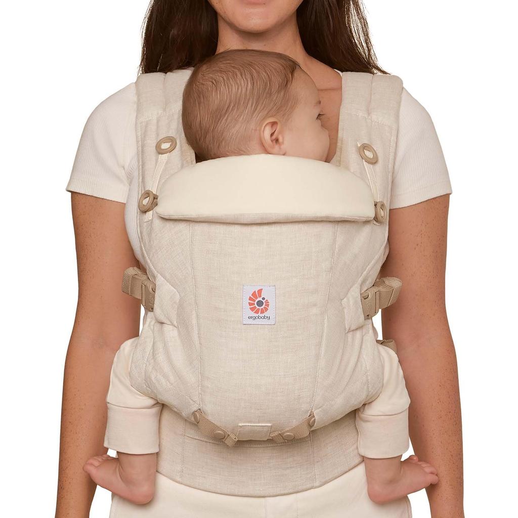 Ergobaby ADAPT Baby Perfect for Outings and CREGBCANATLIN Linen/Natural Carrier, Summer,