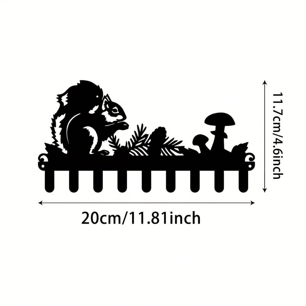 Heavy Duty Key Hanger Wall Mounted Entryway Organizer for Keys Hats and Coats Kitchen Bathroom Outdoor Porch Gift