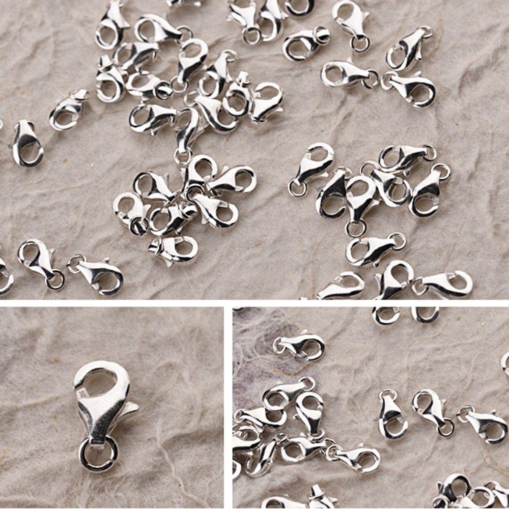 Unique Practical Top Sell Claw Jewelry Fastener Hook Zinc Alloy Lobster Clasps Findings