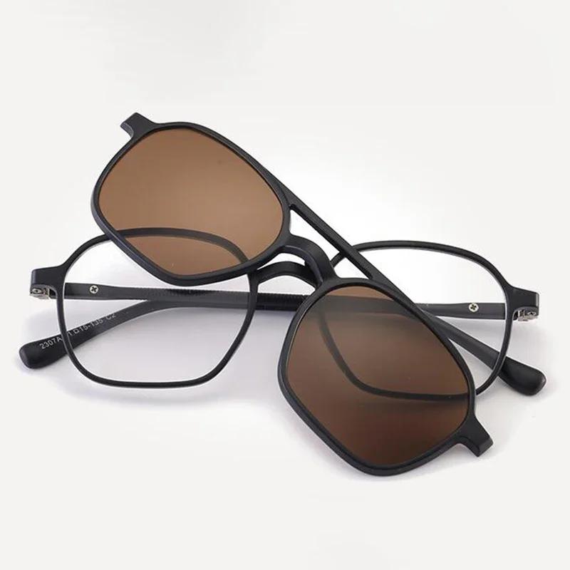 

2307 Маленькие Тонкая оправа Магнитная накладка от солнца Очки для миопии 0 -1.0 -2.0 -2.5 -3.0 -3.5 -4.0 До -6.0 Myopia -3.75